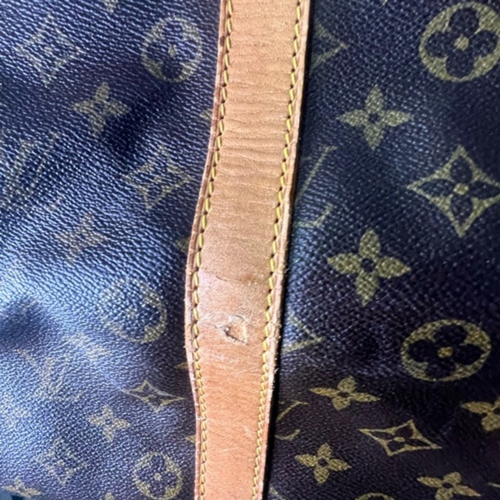 Authentic Louis Vuitton Keepall 55  Gorgeous Travel Bag Great Vintage Bag - Picture 16 of 16